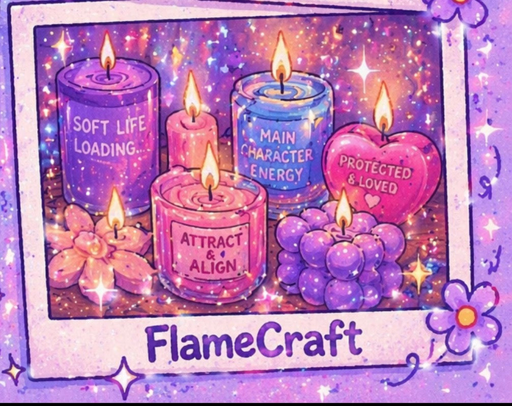 FlameCraft- Intention Candles By Dyese