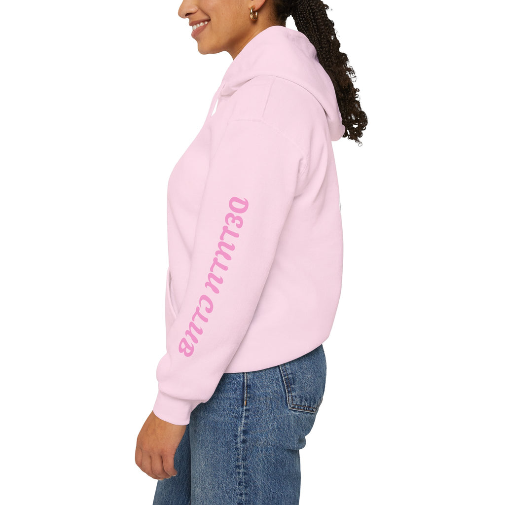 Delulu Club Cute Graphic Hoodie — "May My Delulu Come True" Pullover
