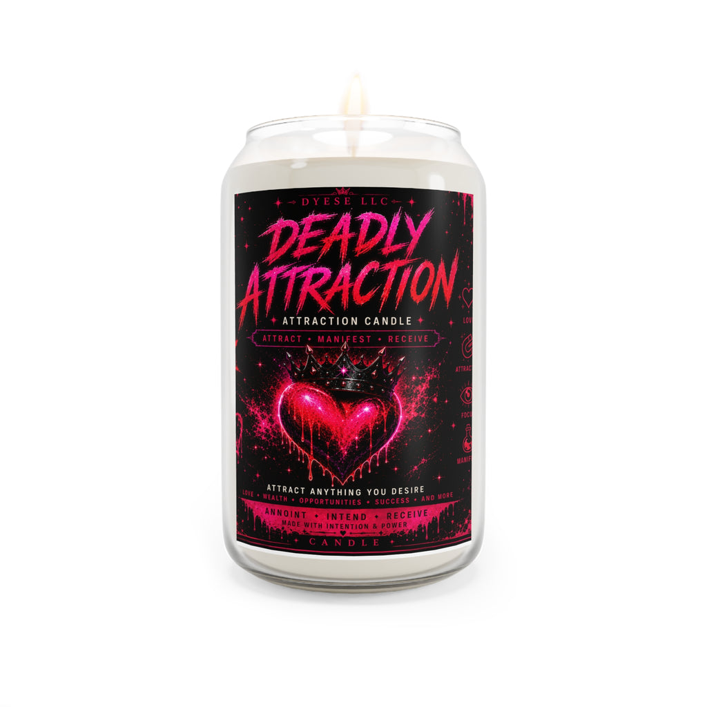 Deadly Attraction™ Intention Candle

Light the Intention. Become the Magnet.