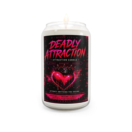 Deadly Attraction™ Intention Candle Light the Intention. Become the Magnet.