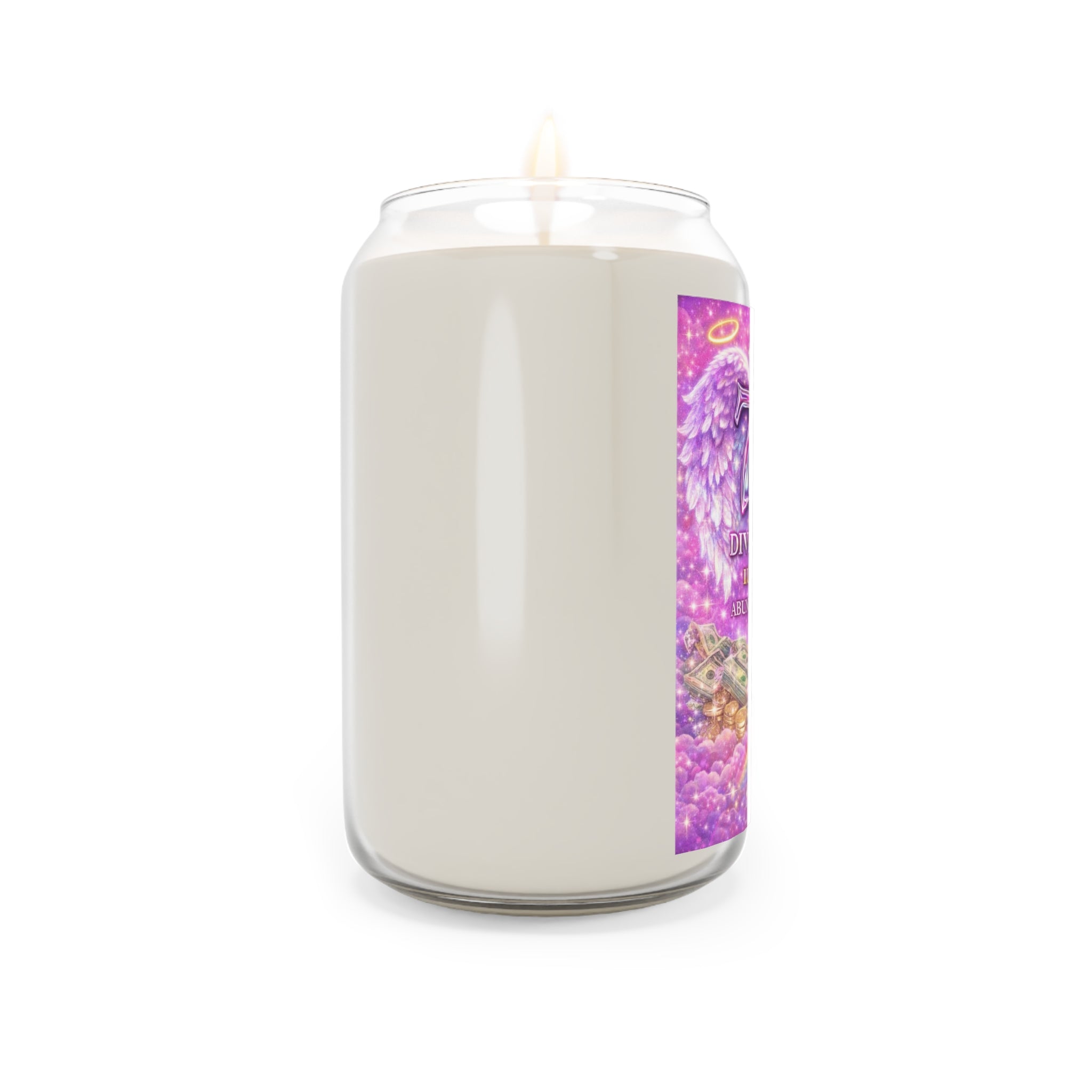 Angel Number 777 Candle – Divinely Guided, Lucky & Aligned | Abundance Manifestation Candle