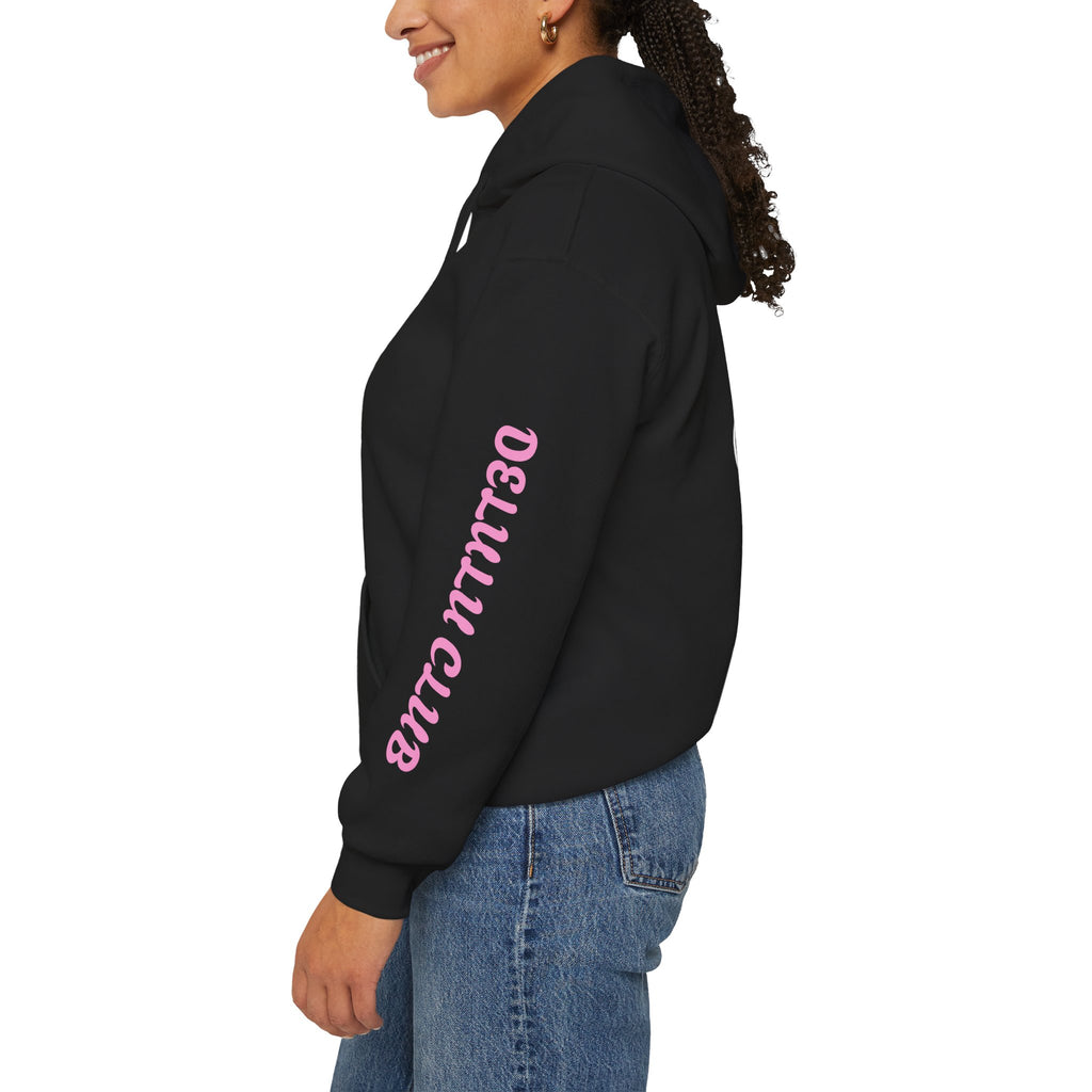 Delulu Club Cute Graphic Hoodie — "May My Delulu Come True" Pullover