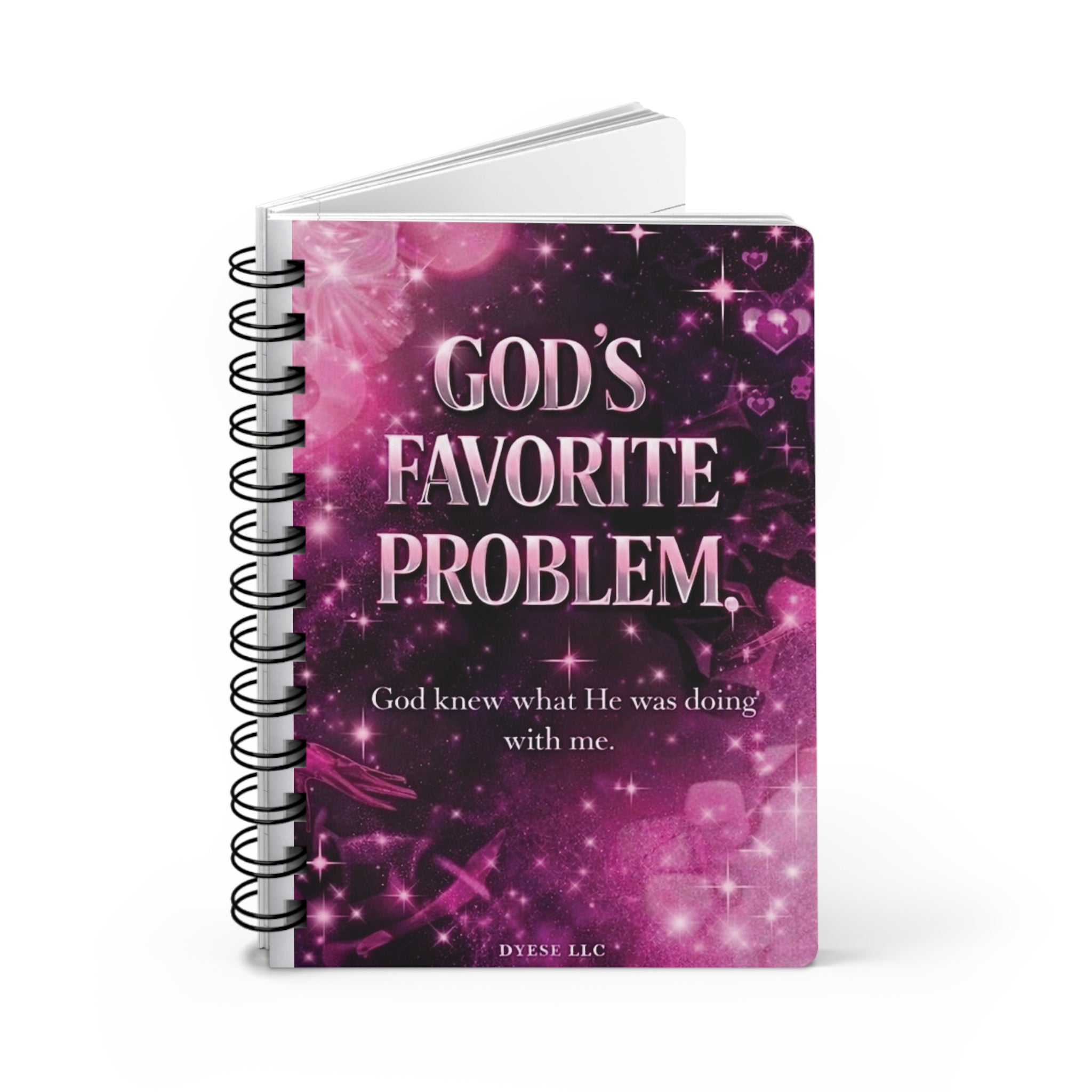 Gods Favorite Problem -Spiral Bound Journal