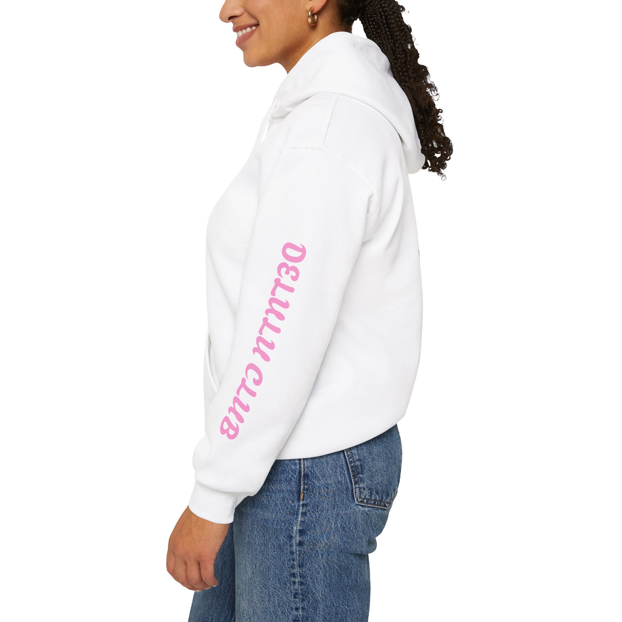 Delulu Club Cute Graphic Hoodie — "May My Delulu Come True" Pullover