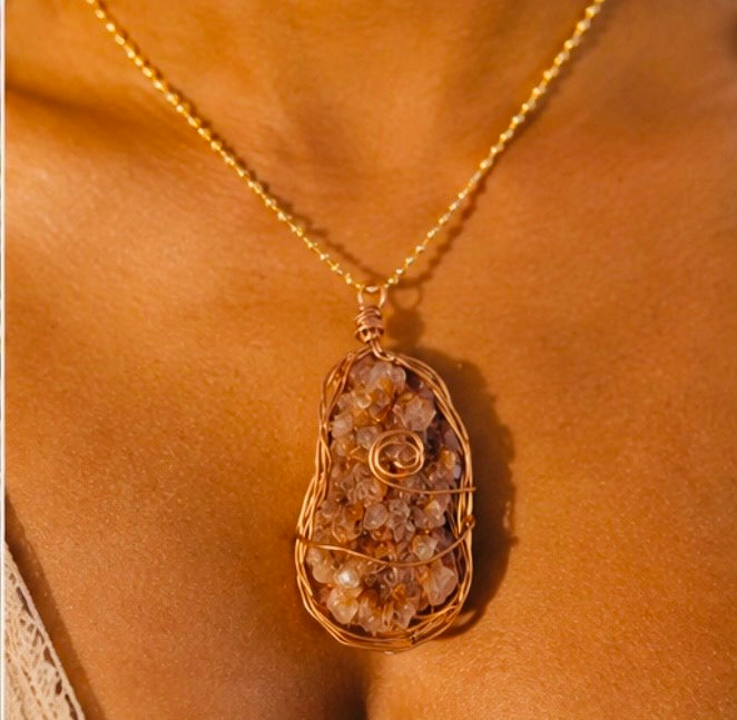 Copper Conductor Talismans

One-of-One Crystal & Copper Spelled Necklaces