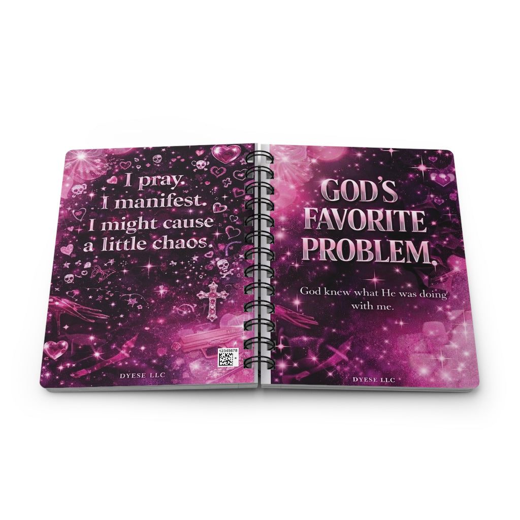 Gods Favorite Problem -Spiral Bound Journal