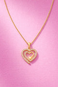 Radiant Devotion Heart Necklace