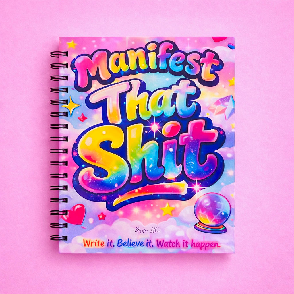 Manifest That Sh*t Journal – Signature Interactive Back Cover Edition