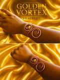 The Golden Vortex | One of One Copper Crystal Bracelet | Manifestation & Prosperity Talisman |