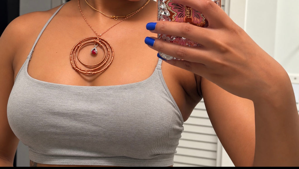 The Dragon’s Dominion | Spelled Copper Dragon Talisman Necklace | Manifestation, Protection & Personal Power | Handmade Spiritual Jewelry