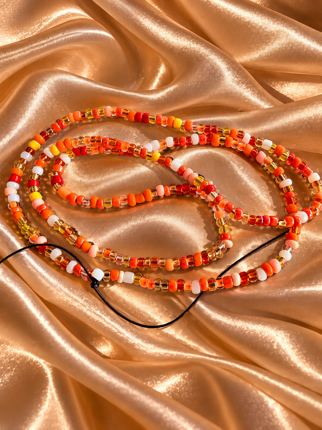 Spiritual Waist Beads | Blessed Intention Waist Beads | 3mm Glass Seed Beads | Protection Love Money Manifestation Body Talisman