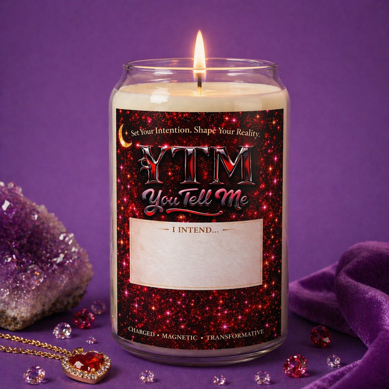 YTM - You Tell Me- Intention-Shifting Spiritual Candle