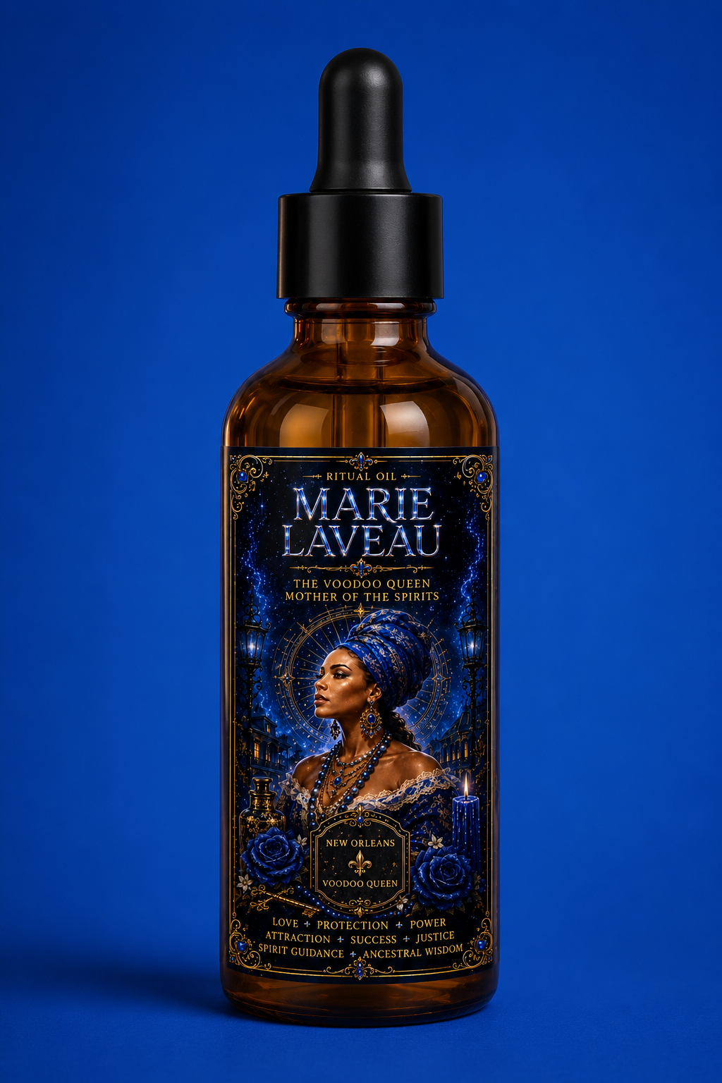 Marie Laveau Ritual Oil

The Voodoo Queen • Mother of the Spirits
