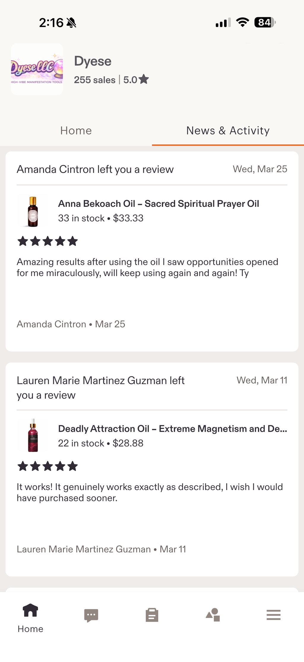 Deadly Attraction™ Universal Attraction Oil | Dyese LLC