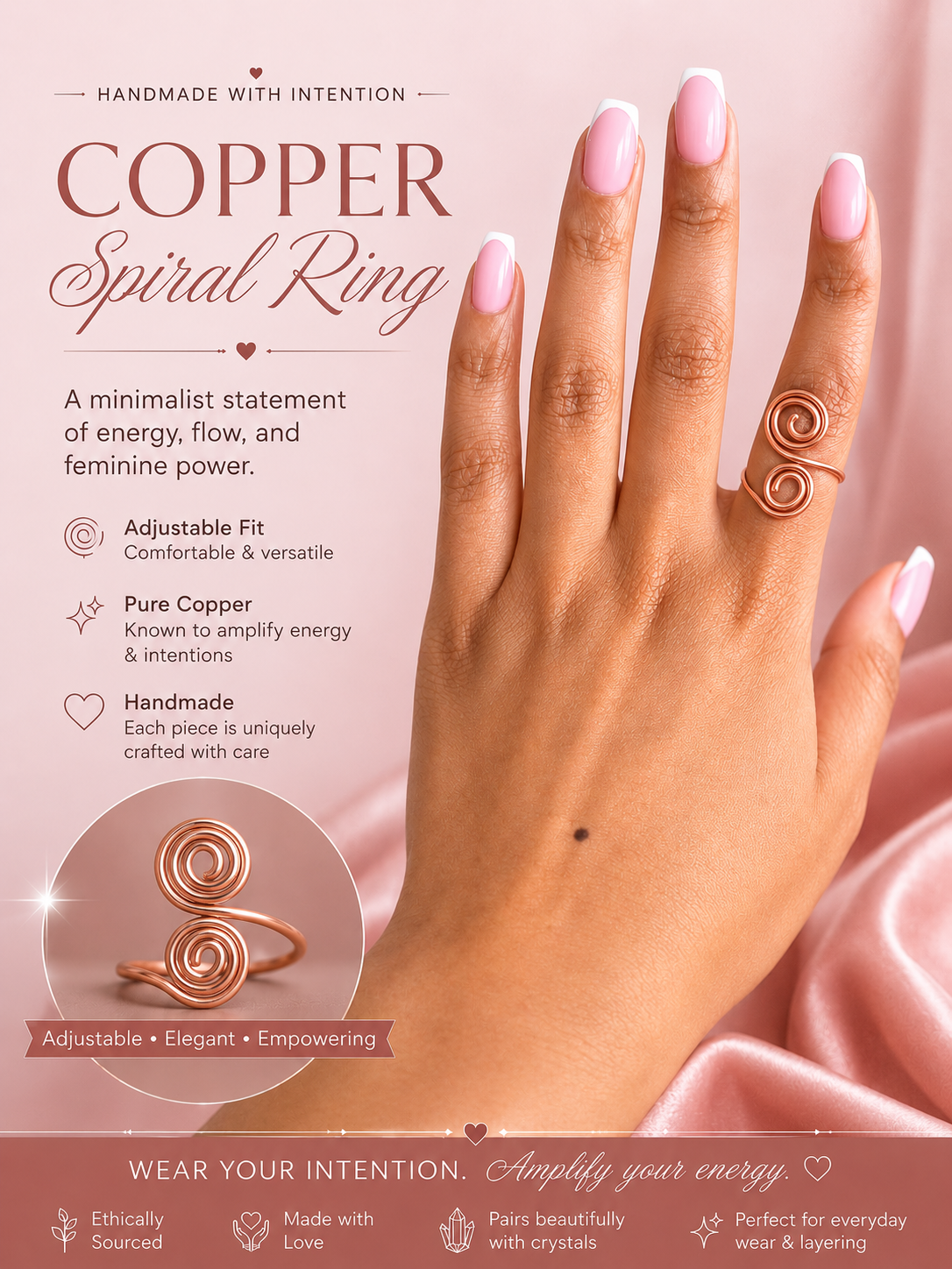 Divine Power Ring - The Divine Already Lives Within You. Wear It Well.