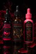 The Magnetic Trinity Collection • The Irresistible Trio The Art of Attraction Bottled • Three stages One unforgettable presence