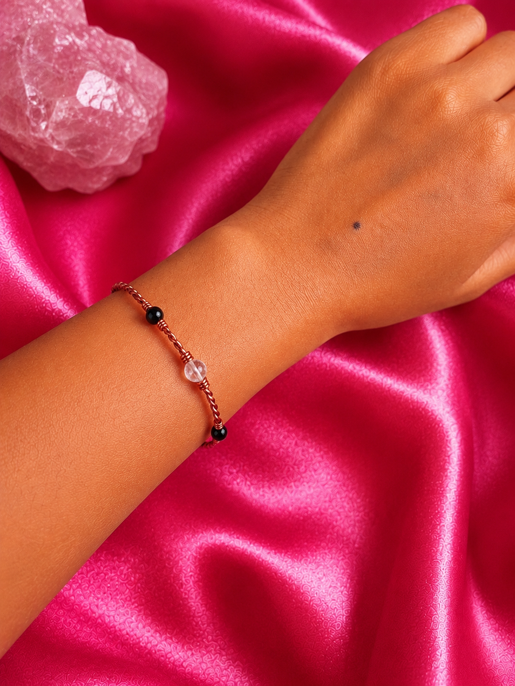Custom Intention Attuned Copper Bracelet