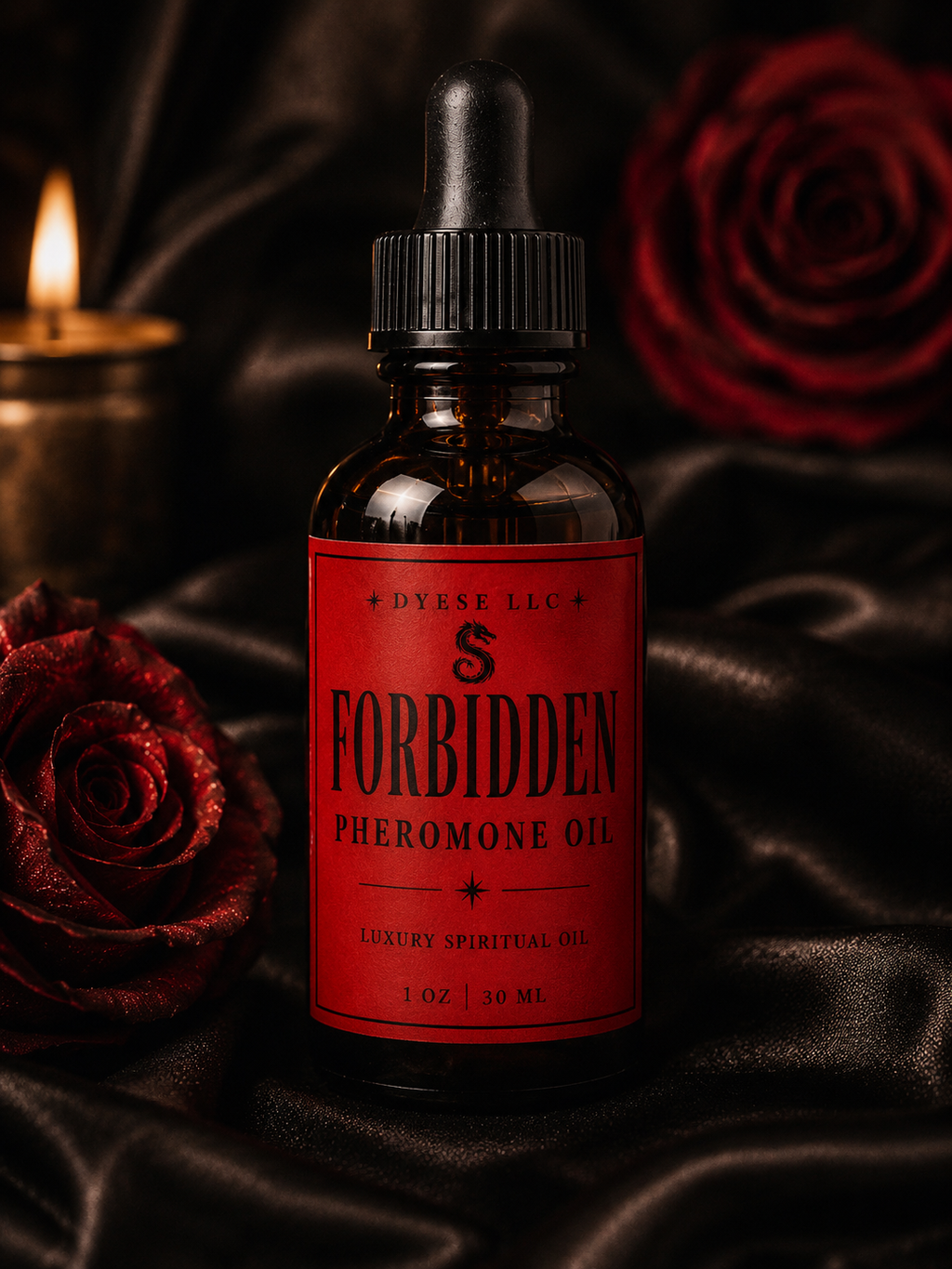 Forbidden Pheromone Oil

Conjure Oil for Natural Magnetism, Sensual Energy & Personal Attraction