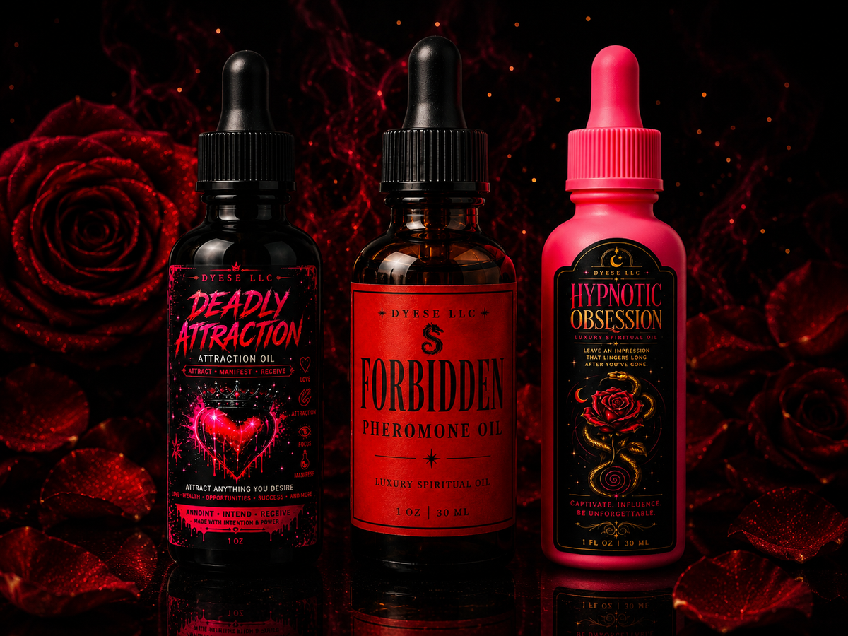 The Magnetic Trinity Collection • The Irresistible Trio The Art of Attraction Bottled • Three stages One unforgettable presence