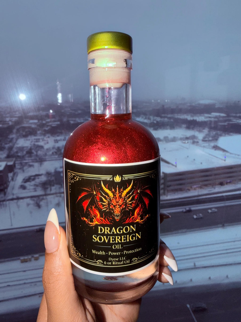 Limited Edition Dragon Sovereign Intention Oil (6 oz)