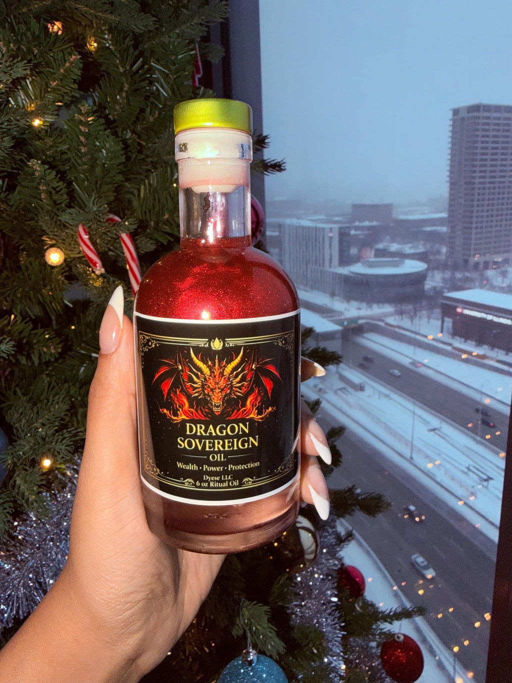 Limited Edition Dragon Sovereign Intention Oil (6 oz)