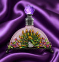 The Peacock Throne Heirloom Elixir | One of One Glamour Ritual Oil | Beauty, Magnetism, Favor & Visibility | 20mL Keepsake Bottle