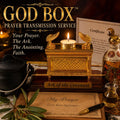 GOD BOX Prayer Transmission Service • A sacred petition ritual for the prayers you are ready to place in Gods hands. Your Prayer + The Ark.