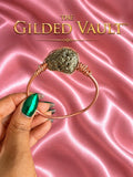 The Gilded Vault | Pyrite and Copper Wealth Bracelet | Prosperity & Money Talisman