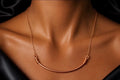 The Meridian Necklace | Handmade Copper Conductor Necklace | Minimalist Copper Jewelry | Intention  and Manifestation Jewelry | Unisex