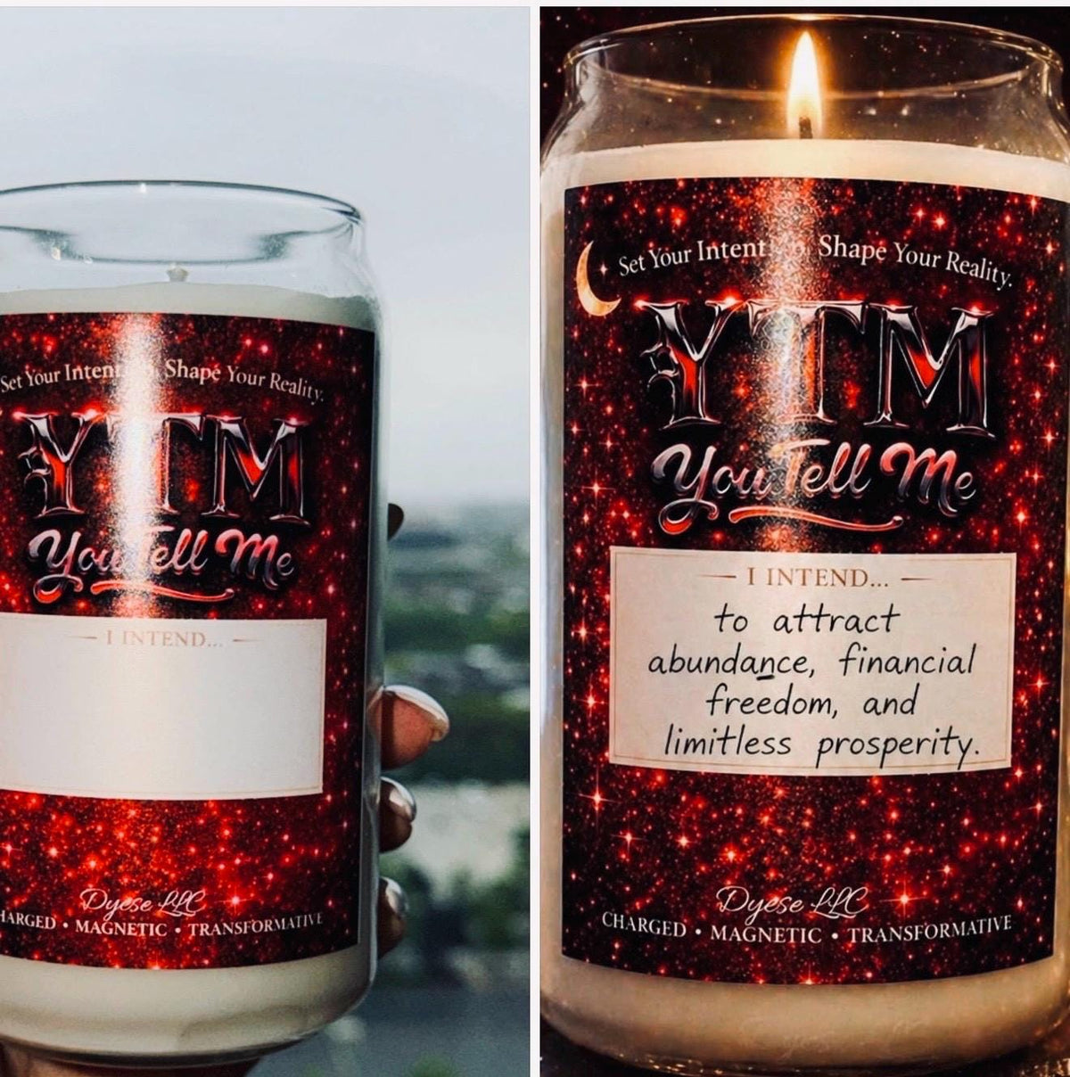 You Tell Me  —EXTREME Power Custom Intention-Shifting Candle • Love • Money •Protection • All Desires