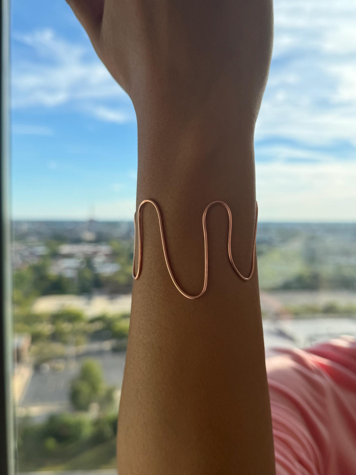 The Flow State™ Spelled Copper Bracelet | Open Roads, Energy Flow, Alignment, Opportunity & Forward Movement Jewelry