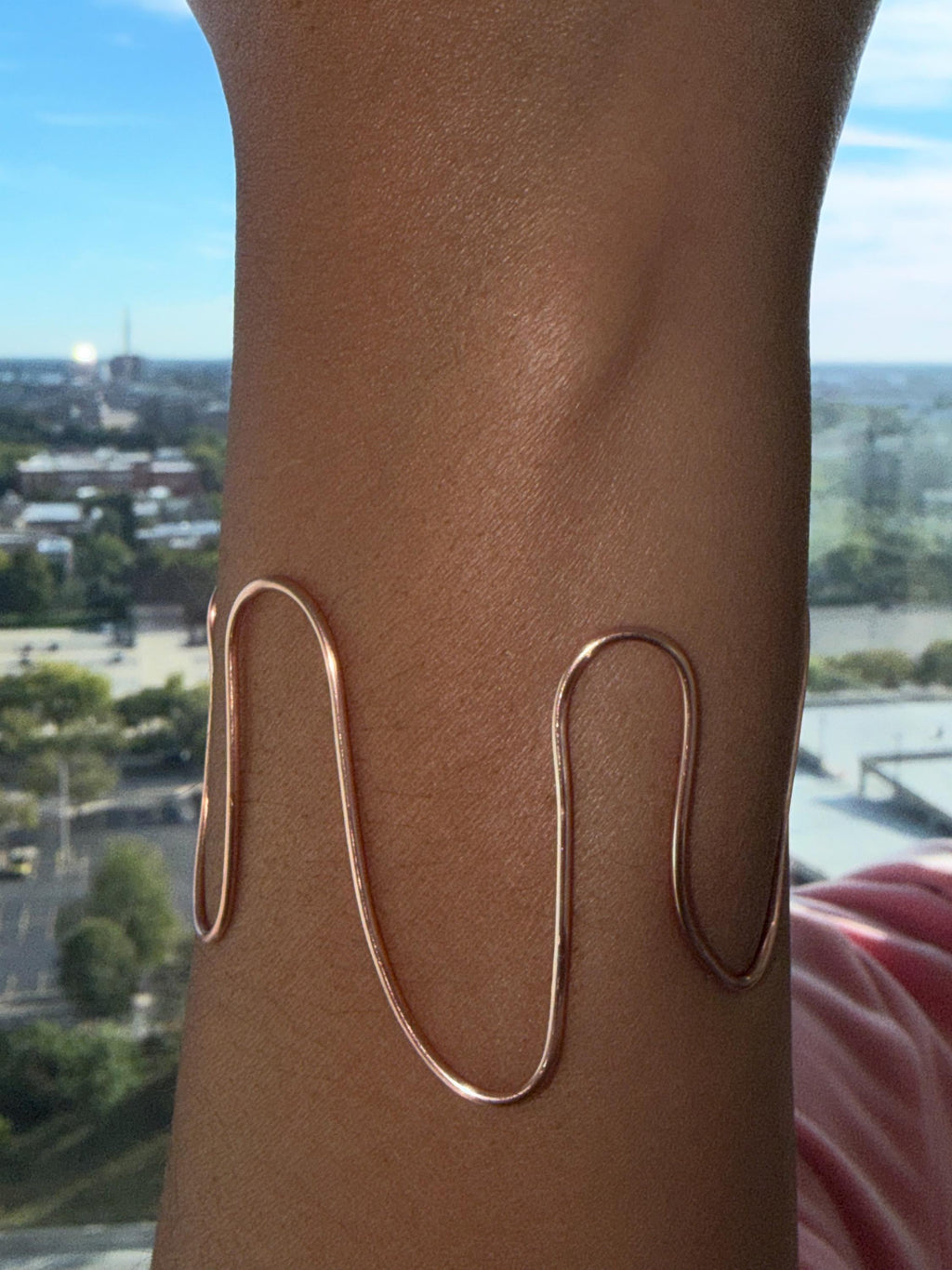 The Flow State™ Spelled Copper Bracelet | Open Roads, Energy Flow, Alignment, Opportunity & Forward Movement Jewelry
