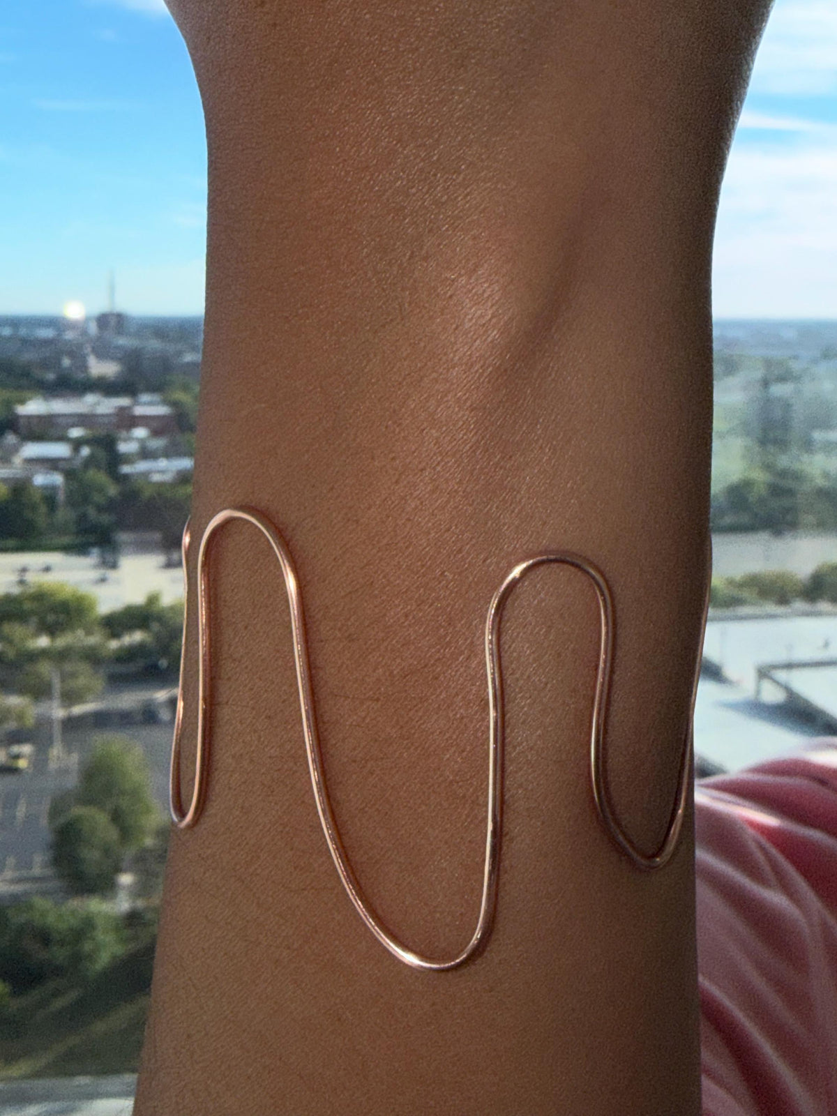 The Flow State™ Spelled Copper Bracelet | Open Roads, Energy Flow, Alignment, Opportunity & Forward Movement Jewelry