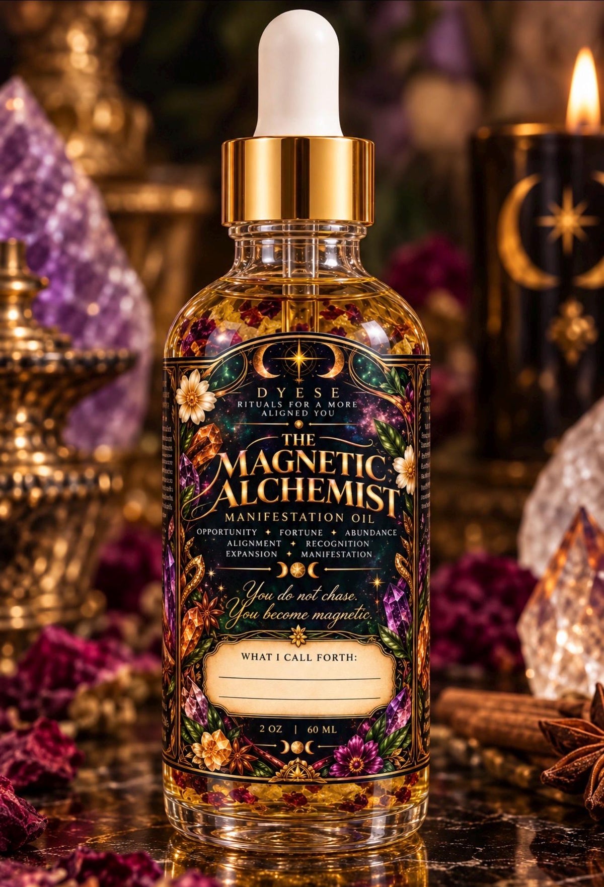 THE MAGNETIC ALCHEMIST Manifestation • Fortune • Opportunity • Abundance • Personal Magnetism •
