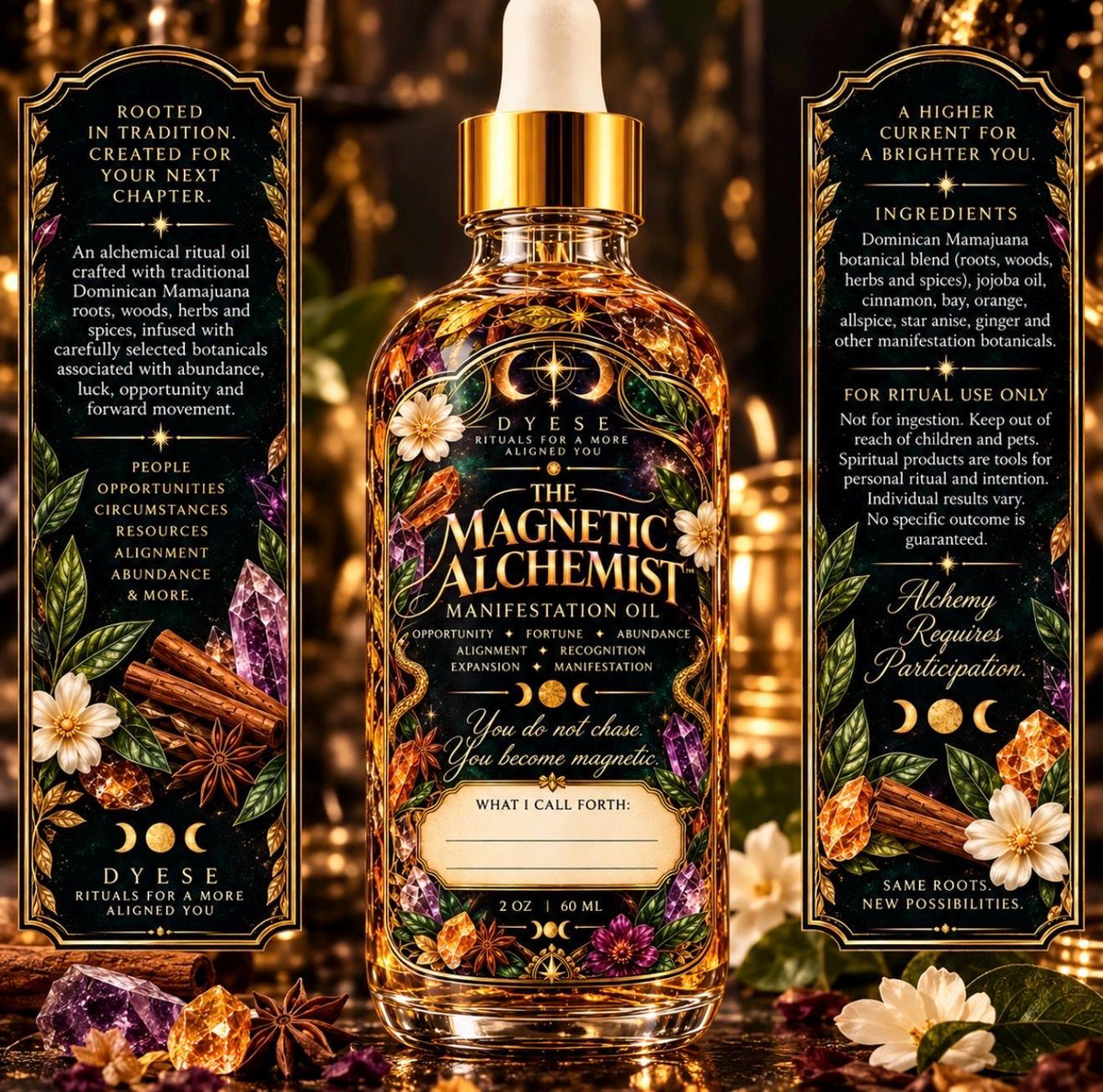 THE MAGNETIC ALCHEMIST Manifestation • Fortune • Opportunity • Abundance • Personal Magnetism •