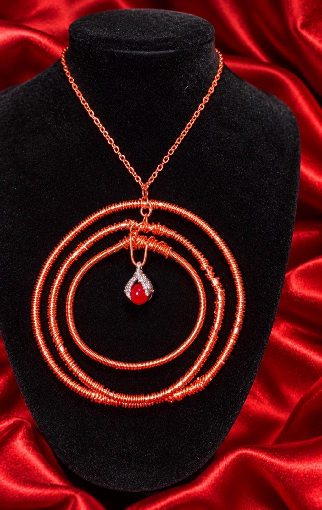 The Dragon’s Dominion | Spelled Copper Dragon Talisman Necklace | Manifestation, Protection & Personal Power | Handmade Spiritual Jewelry