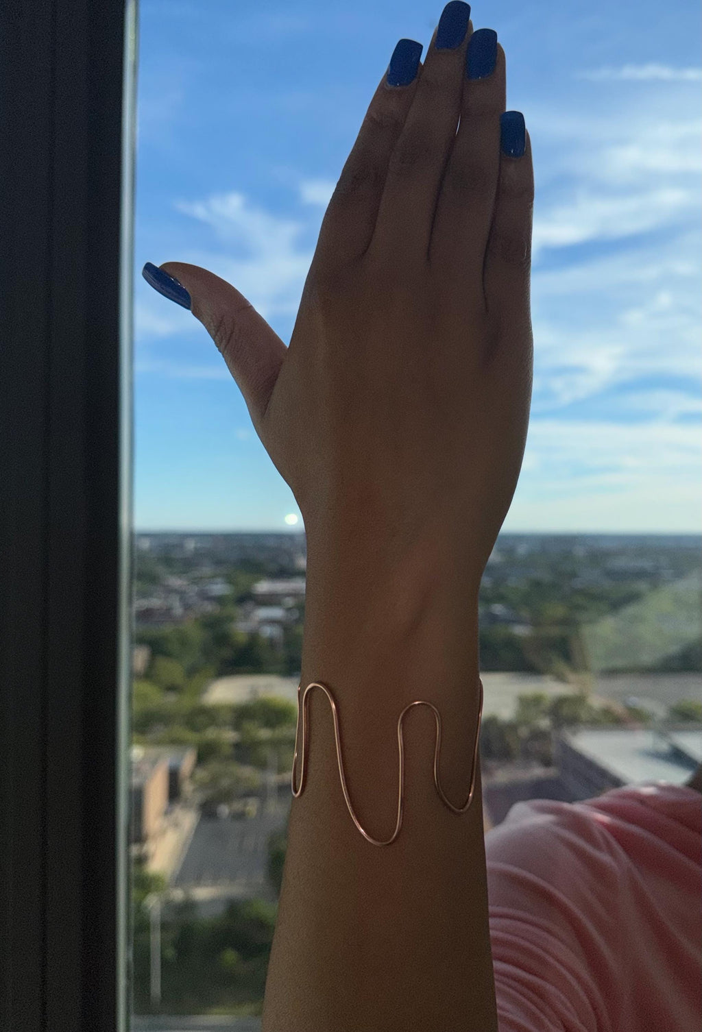 The Flow State™ Spelled Copper Bracelet | Open Roads, Energy Flow, Alignment, Opportunity & Forward Movement Jewelry