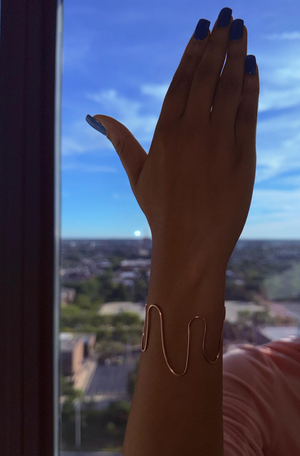 The Flow State™ Spelled Copper Bracelet | Open Roads, Energy Flow, Alignment, Opportunity & Forward Movement Jewelry