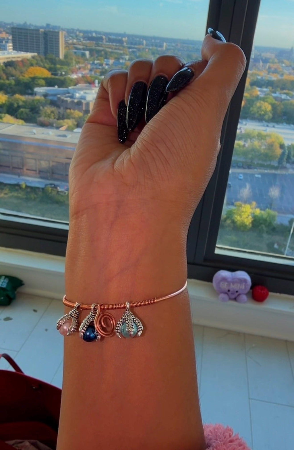 Dragon's Trinity™ Empowered Copper Bracelet | Dragon Claw Talisman | Protection, Power & Prosperity | Handmade Spiritual Jewelry