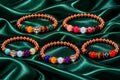 The Fivefold Spell Bracelet | 5 Spells in One Bracelet | Empowered Copper & Gemstone Talisman | Wealth, Love, Power, Manifestation, Peace