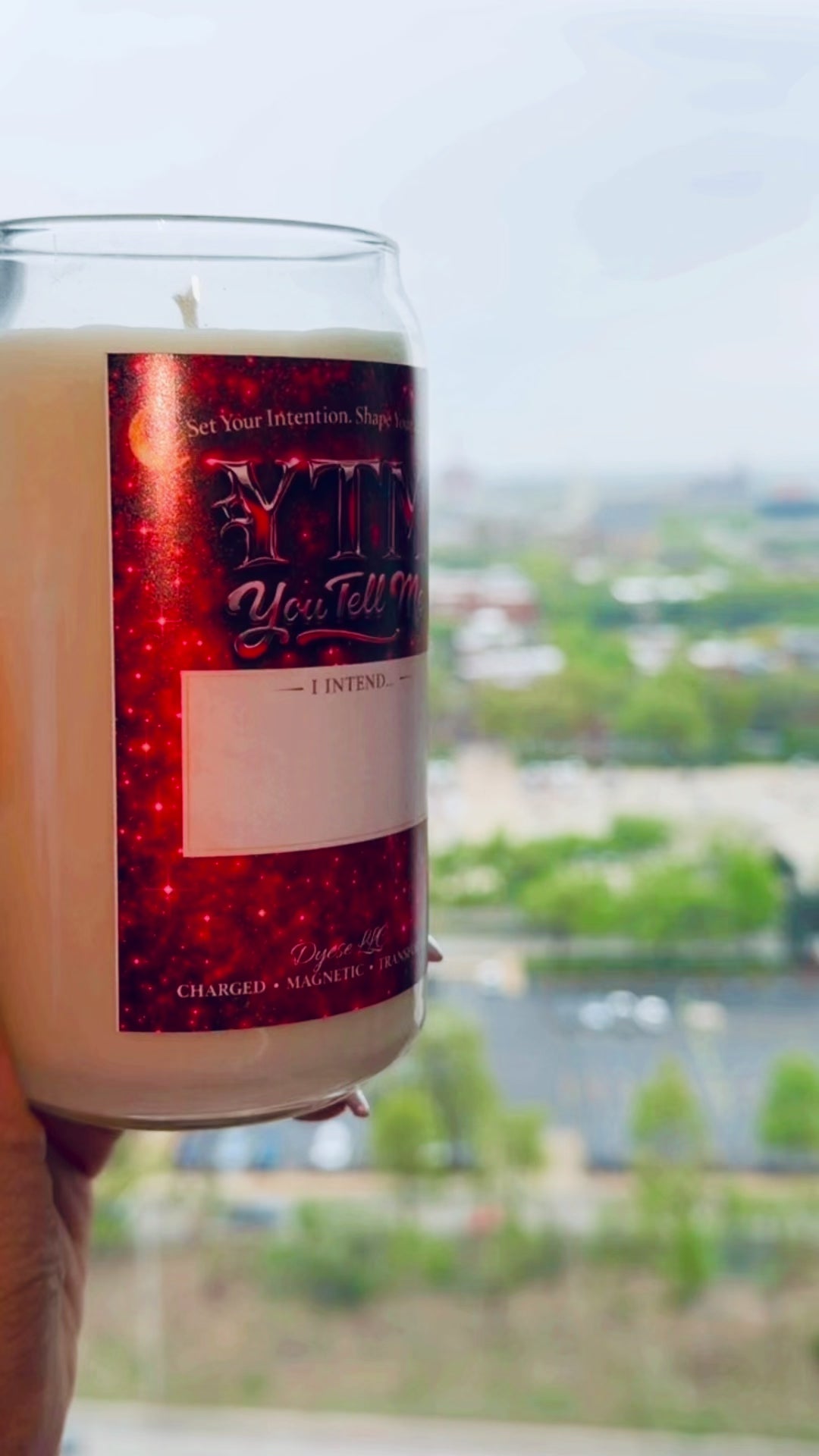 YTM - You Tell Me- Intention-Shifting Spiritual Candle
