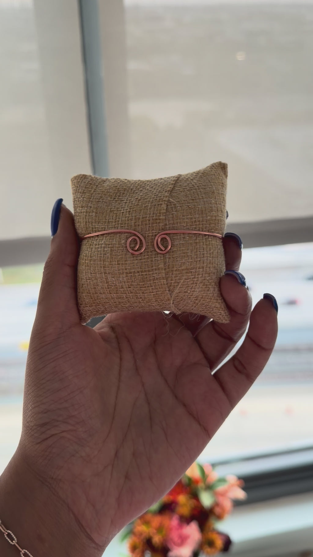 The Turning Point - Reversible Spelled Copper Bracelet - Draw In + Release | Adjustable Spiritual Talisman