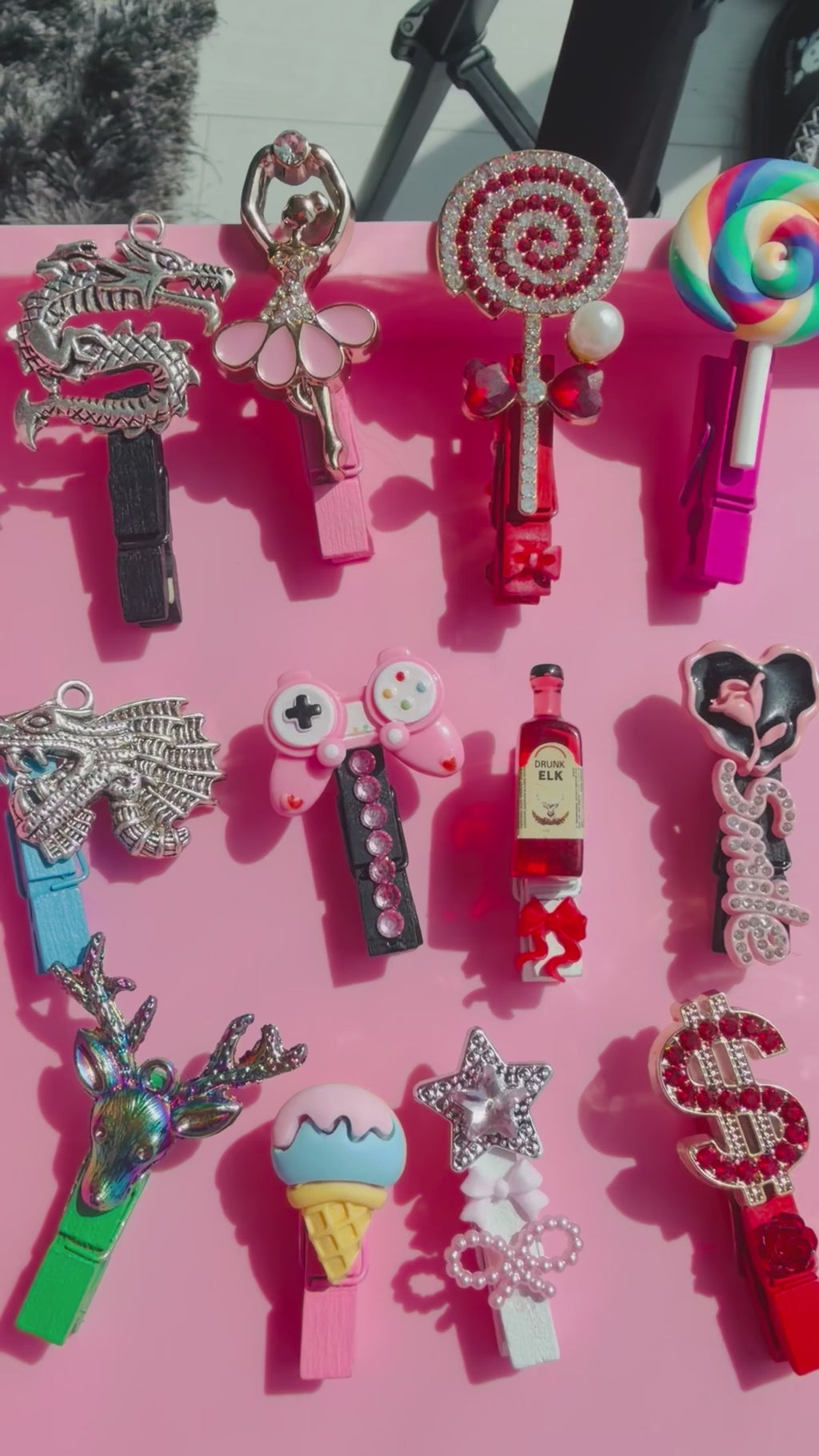 Junk Bookmark Clips — Soft Life Series - Reading Charm Clips - Choose Your Fave or 3 for 25!